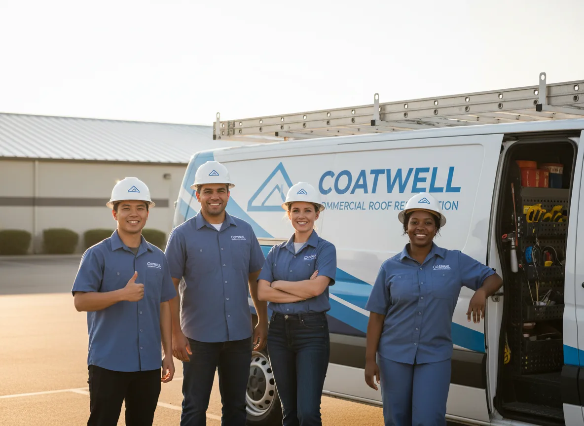 Commercial roof coating company in Joffre, PA